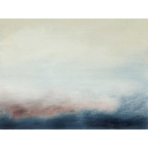 Water V White Modern Wood Framed Art Print by Gorden, Sharon