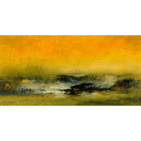 Mid Day I Black Modern Wood Framed Art Print with Double Matting by Gordon, Sharon