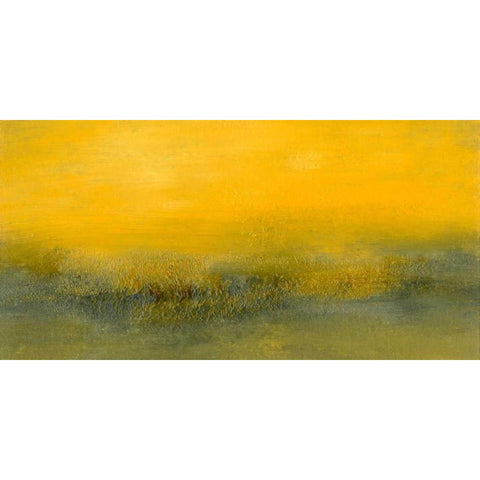 Mid Day II Black Modern Wood Framed Art Print by Gordon, Sharon