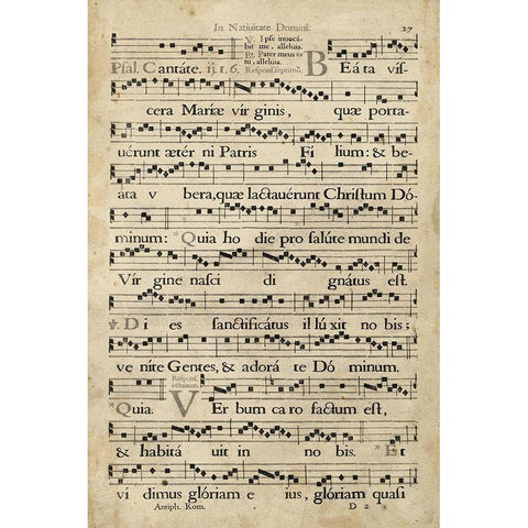 Vellum Songbook IV White Modern Wood Framed Art Print by Unknown