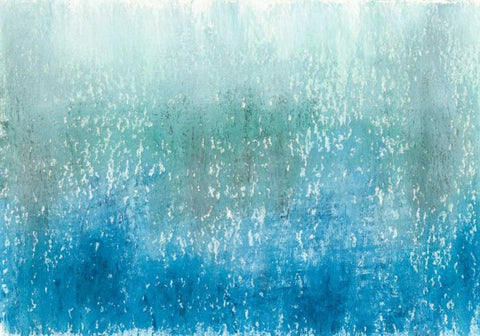 Lakeside I White Modern Wood Framed Art Print with Double Matting by Johnson, Jason