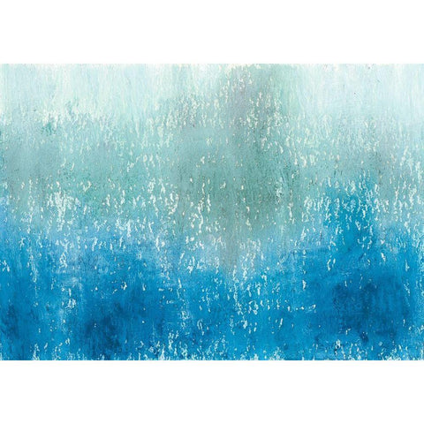 Lakeside II White Modern Wood Framed Art Print by Johnson, Jason