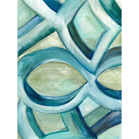 Infinite Angle I Black Modern Wood Framed Art Print by Choate, Lisa