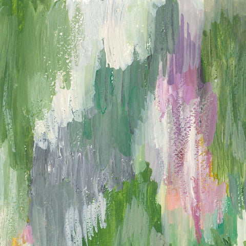 Promise I White Modern Wood Framed Art Print with Double Matting by Choate, Lisa