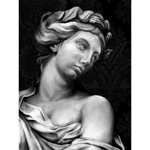 Ornate Sculpture I Black Modern Wood Framed Art Print by Harper, Ethan