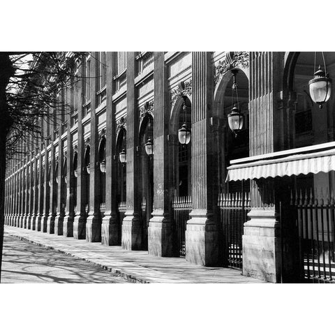 Parisian Archways IV White Modern Wood Framed Art Print by DeNardo, Laura