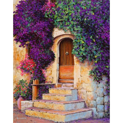 Le Grange Black Modern Wood Framed Art Print with Double Matting by Swanson, Michael