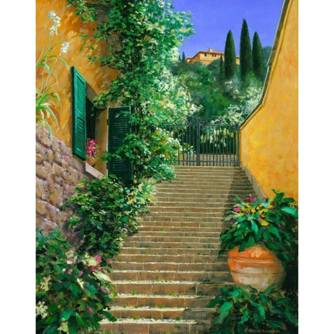 Loft Heights White Modern Wood Framed Art Print by Swanson, Michael