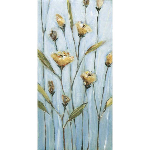 Stepping Out Gold Ornate Wood Framed Art Print with Double Matting by Long, Christina