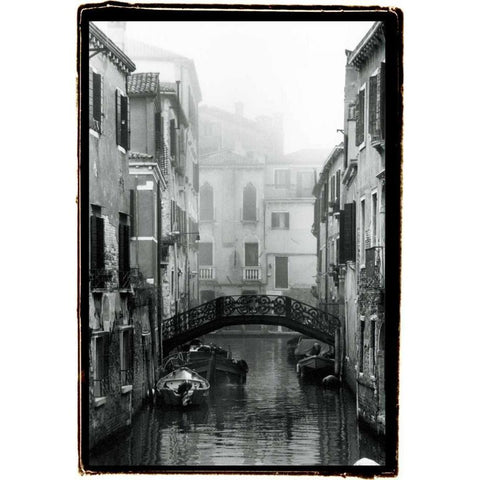 Waterways of Venice II White Modern Wood Framed Art Print by DeNardo, Laura