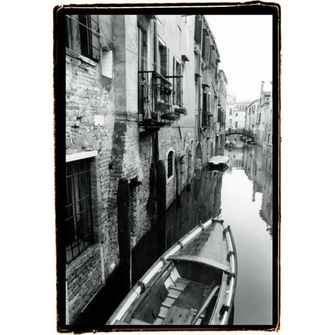 Waterways of Venice V White Modern Wood Framed Art Print by DeNardo, Laura