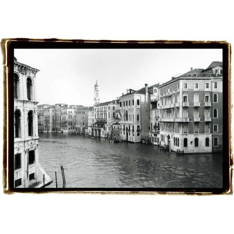 Waterways of Venice XII Black Modern Wood Framed Art Print by DeNardo, Laura