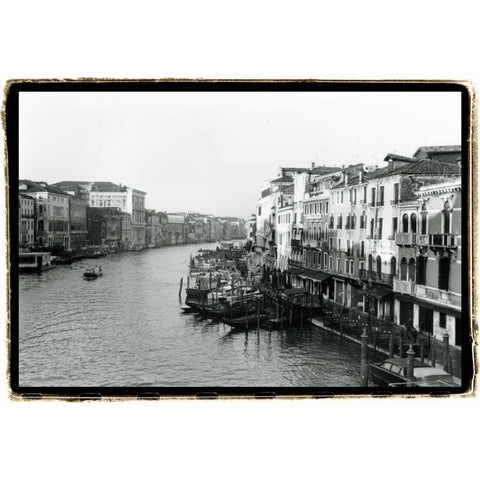 Waterways of Venice XIII Gold Ornate Wood Framed Art Print with Double Matting by DeNardo, Laura
