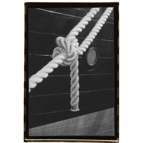 Secure Harbor Gold Ornate Wood Framed Art Print with Double Matting by DeNardo, Laura