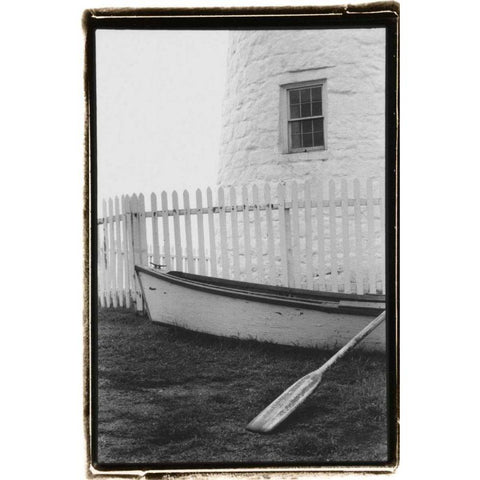 Ready For The Tide Black Modern Wood Framed Art Print by DeNardo, Laura