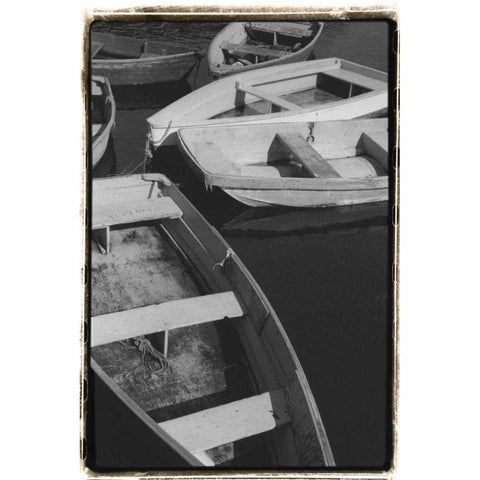 5 at Rest Gold Ornate Wood Framed Art Print with Double Matting by DeNardo, Laura