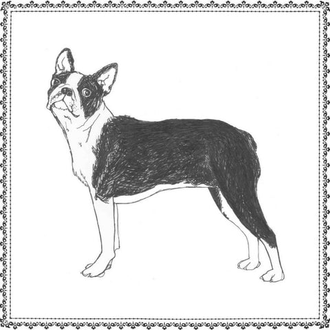 Best in Show I Gold Ornate Wood Framed Art Print with Double Matting by Meagher, Megan