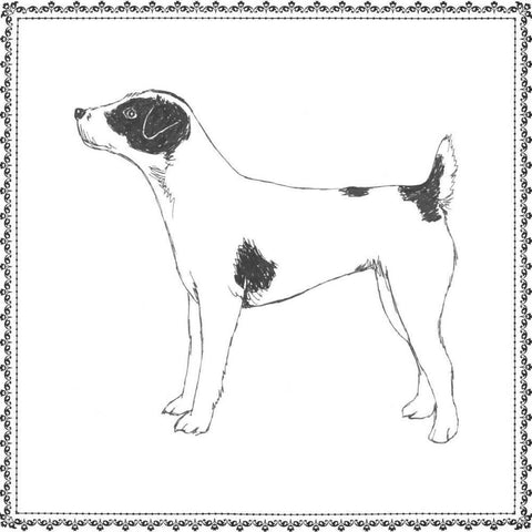 Best in Show VI Black Modern Wood Framed Art Print by Meagher, Megan