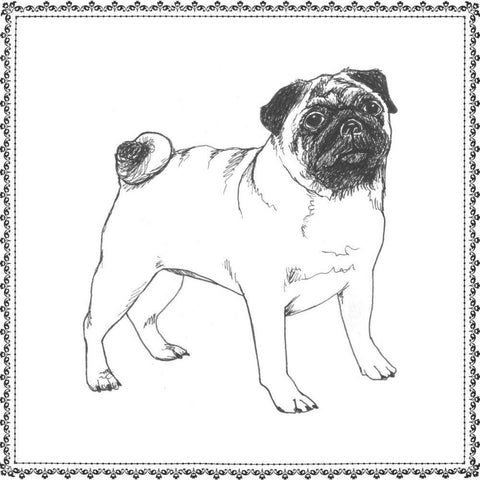 Best in Show VII Gold Ornate Wood Framed Art Print with Double Matting by Meagher, Megan