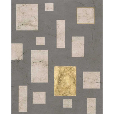 Metro Edge II Black Modern Wood Framed Art Print by Lam, Vanna