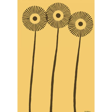 Dandy Dichromatics I Black Modern Wood Framed Art Print with Double Matting by Lam, Vanna