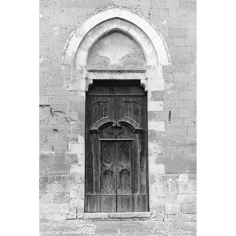 Sanctuary White Modern Wood Framed Art Print by DeNardo, Laura