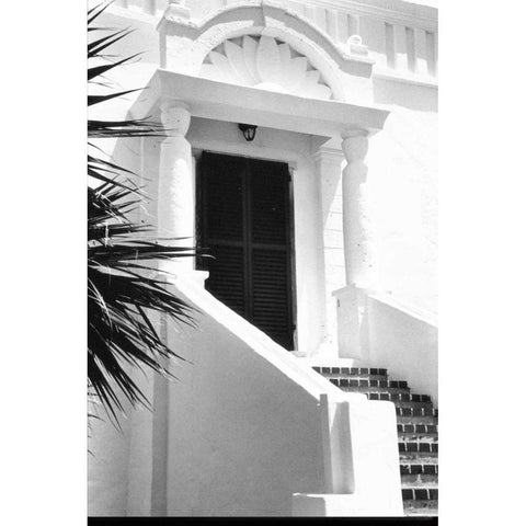 Bermuda Architecture II Black Modern Wood Framed Art Print by DeNardo, Laura