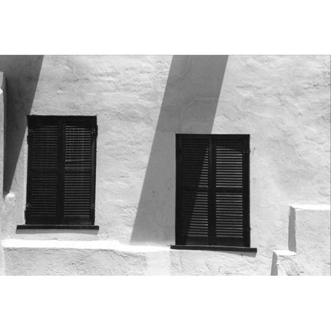 Bermuda Architecture VII Black Modern Wood Framed Art Print by DeNardo, Laura