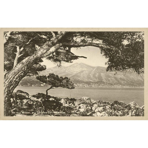 Summer in France IV Gold Ornate Wood Framed Art Print with Double Matting by Unknown