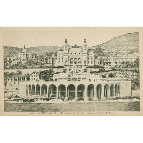 Summer in France IX White Modern Wood Framed Art Print by Unknown