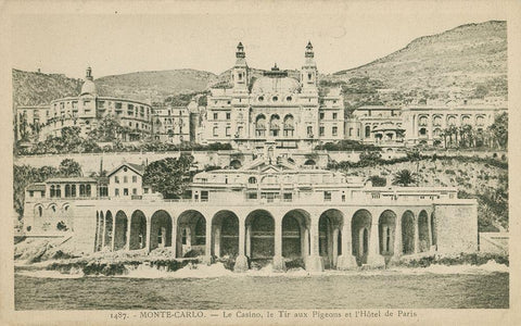 Summer in France IX Black Ornate Wood Framed Art Print with Double Matting by Unknown