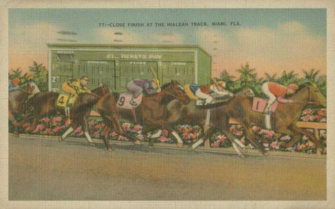 Close Finish White Modern Wood Framed Art Print with Double Matting by Unknown