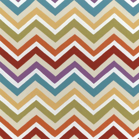 Retro Pattern II Gold Ornate Wood Framed Art Print with Double Matting by Vess, June Erica
