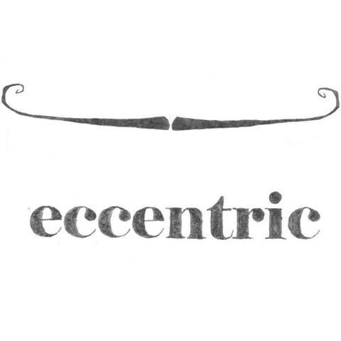 Eccentric White Modern Wood Framed Art Print by Johnson, Jason