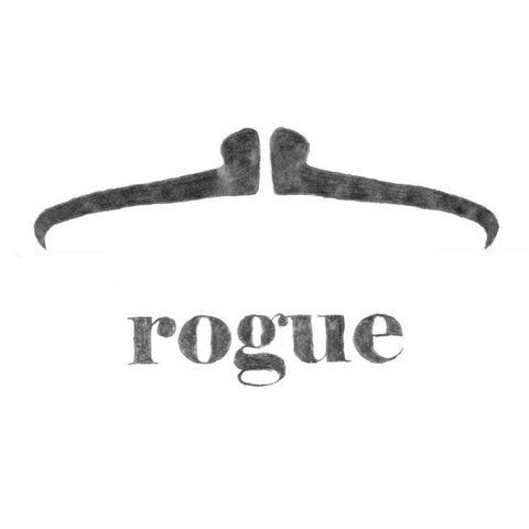 Rogue Black Modern Wood Framed Art Print by Johnson, Jason