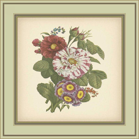 Tuscany Bouquet X White Modern Wood Framed Art Print by Unknown