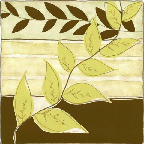 Patchwork Garden I Gold Ornate Wood Framed Art Print with Double Matting by Goldberger, Jennifer