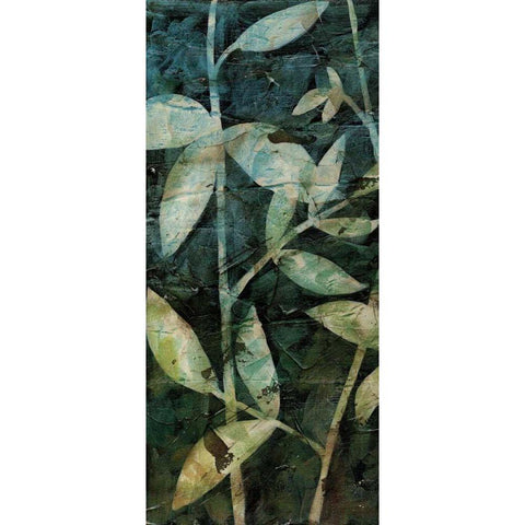 Mystic Reflections Panel I Black Modern Wood Framed Art Print with Double Matting by Meagher, Megan