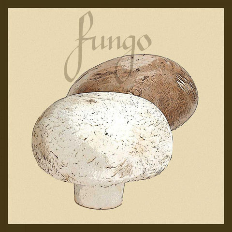 Italian Vegetable V White Modern Wood Framed Art Print by Vision Studio