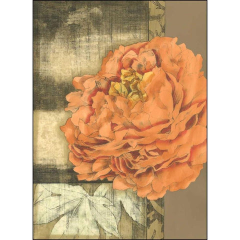 Small Ethereal Bloom III Gold Ornate Wood Framed Art Print with Double Matting by Goldberger, Jennifer