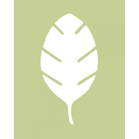 Simple Silhouette II Black Modern Wood Framed Art Print by Vision Studio