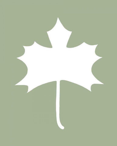 Simple Silhouette IV Black Ornate Wood Framed Art Print with Double Matting by Vision Studio