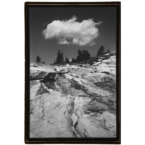 Cloud Dream Black Modern Wood Framed Art Print by DeNardo, Laura