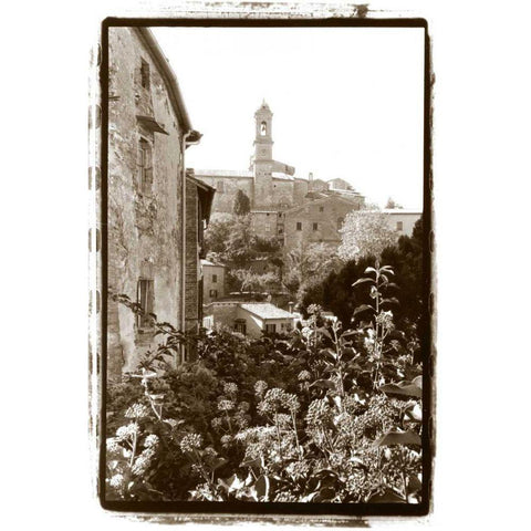 Church Bells Ringing Black Modern Wood Framed Art Print by DeNardo, Laura