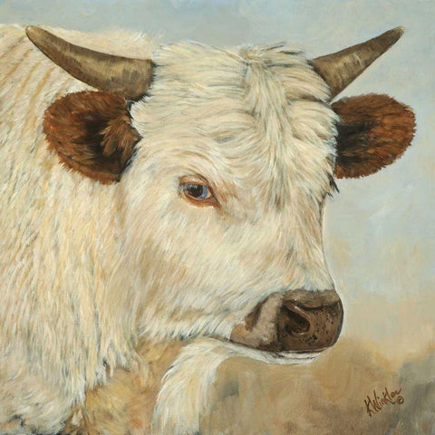 What a Wonderful World Gold Ornate Wood Framed Art Print with Double Matting by Winkler, Kathy