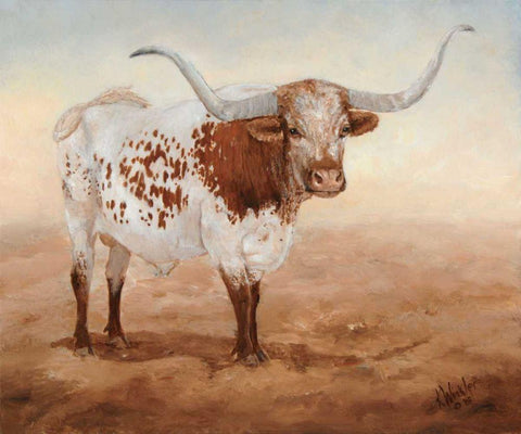 Shoo Fly White Modern Wood Framed Art Print with Double Matting by Winkler, Kathy