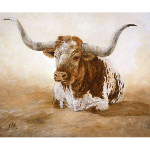 Easy Rider Gold Ornate Wood Framed Art Print with Double Matting by Winkler, Kathy