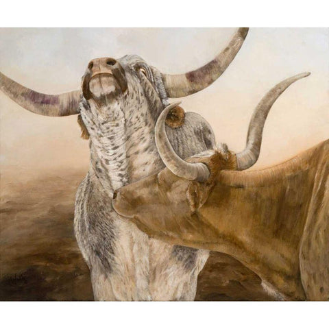 Ahhhhh! White Modern Wood Framed Art Print by Winkler, Kathy