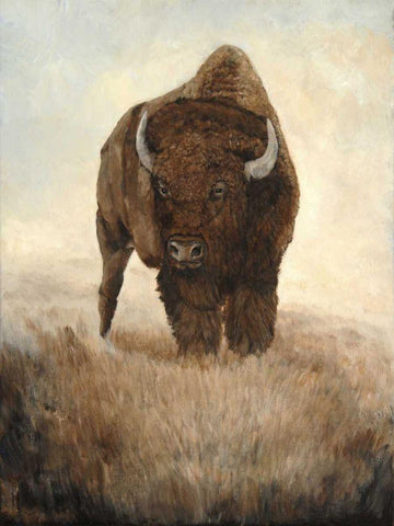 I am the One White Modern Wood Framed Art Print with Double Matting by Winkler, Kathy