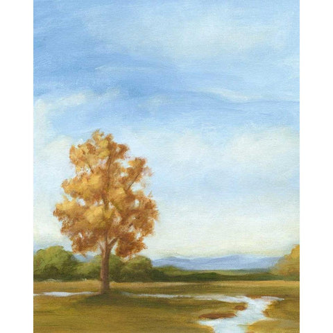 Small Summer Horizons V Black Modern Wood Framed Art Print by Harper, Ethan